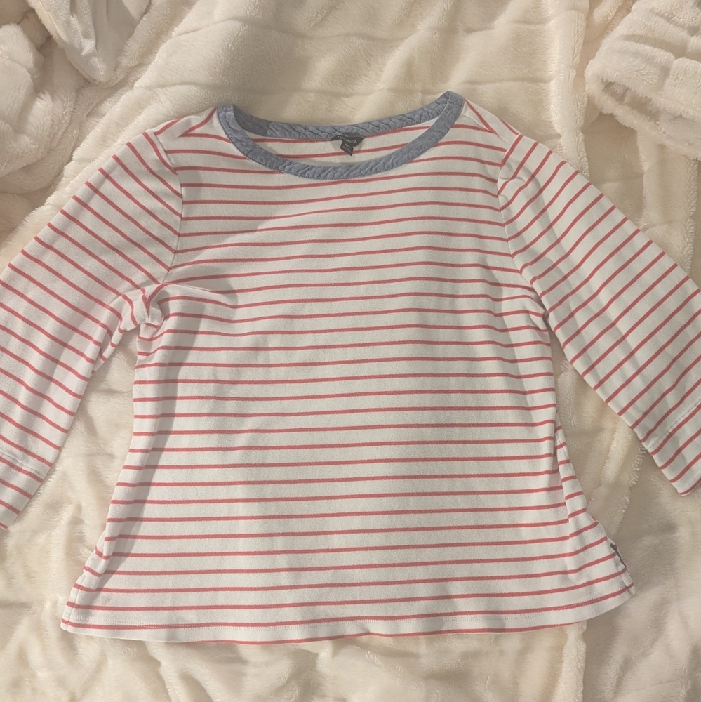 Women's Nautica 3/4 Sleeve Striped Shirt *FINAL PRICE*